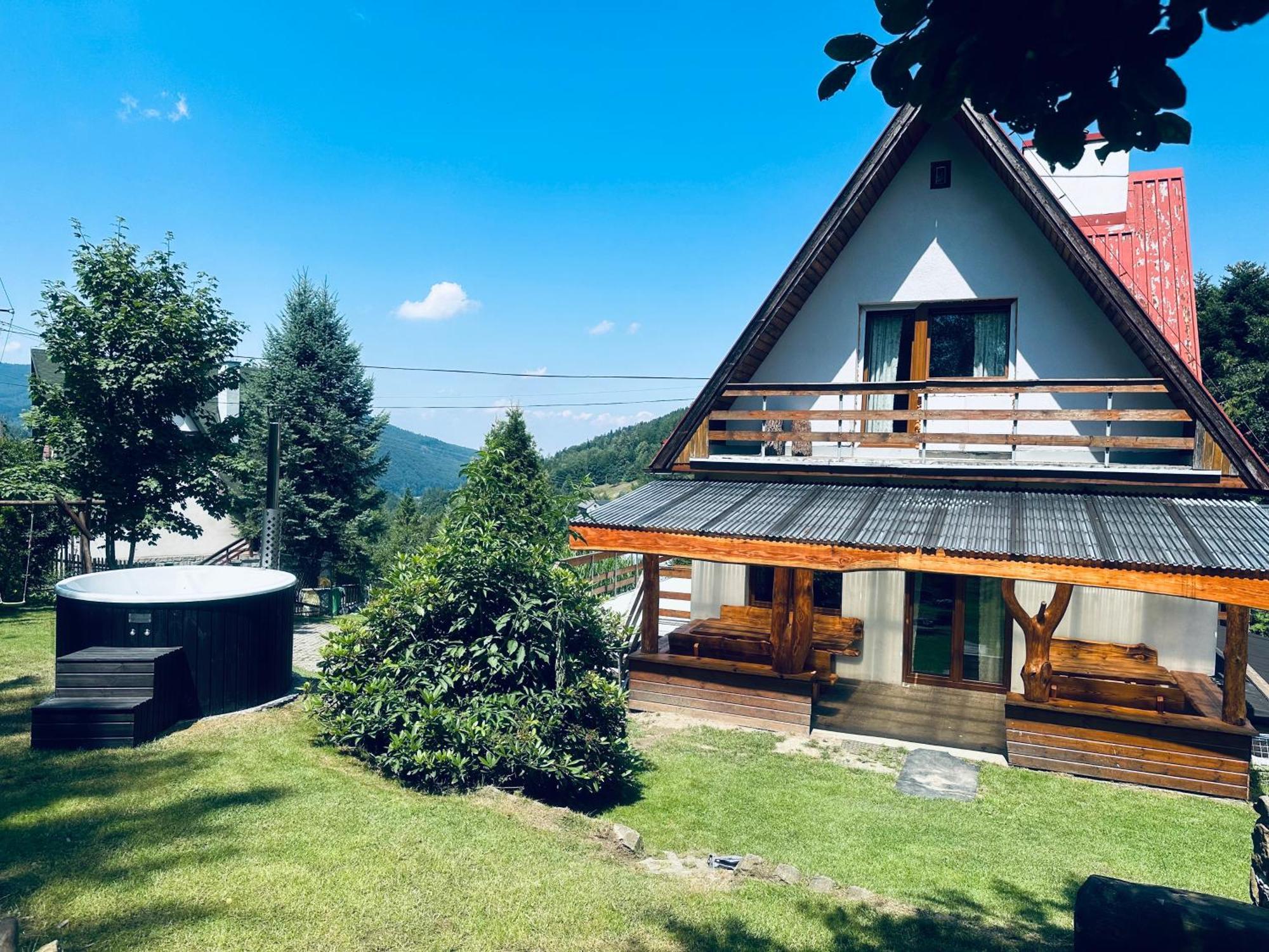 Jozka Chata Max 15 Os Sauna Jacuzzi Porabka Bagian luar foto